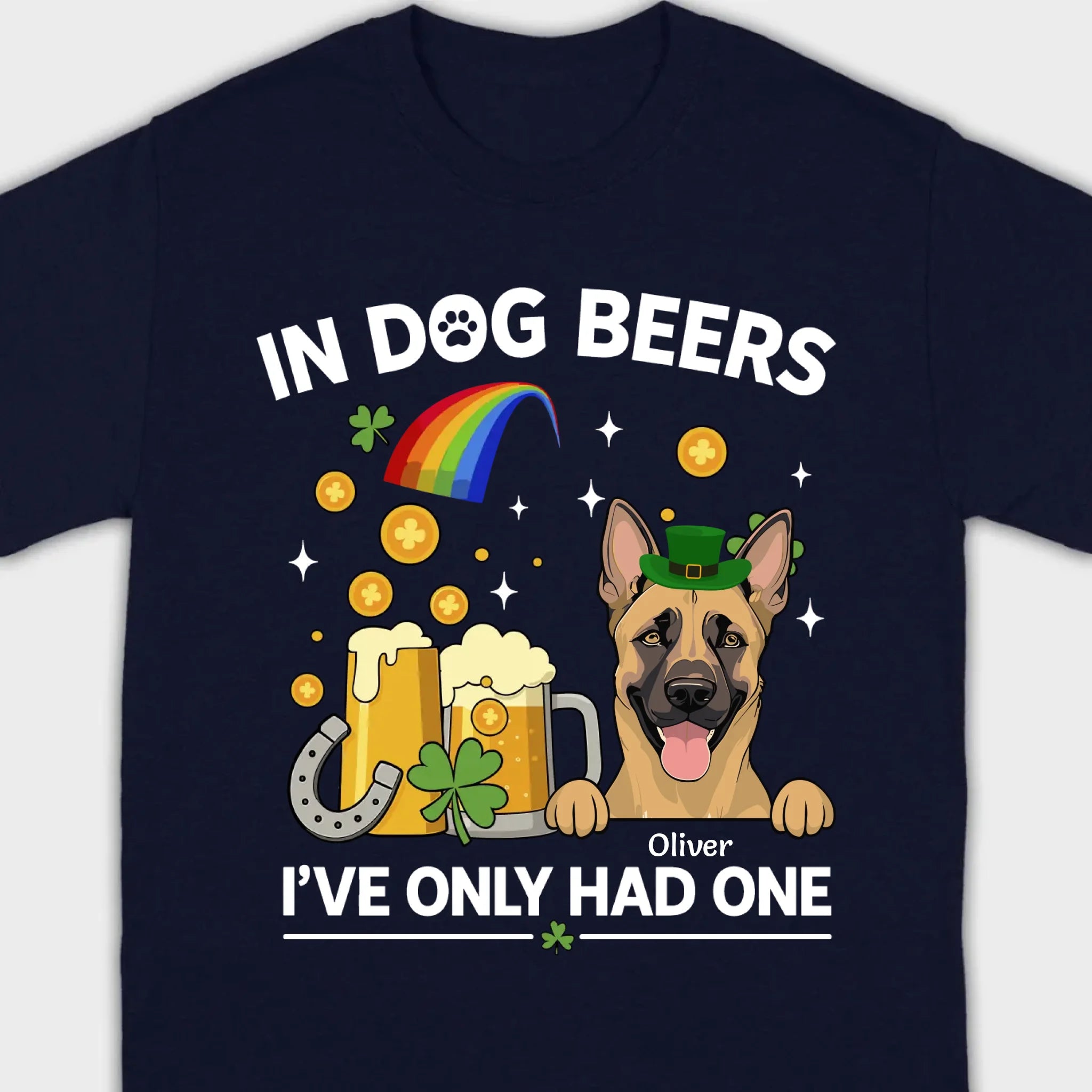 March 17 Dog Sweatshirt – St. Patrick’s Day Hoodie with Cute Pup Graphic - 89Prints