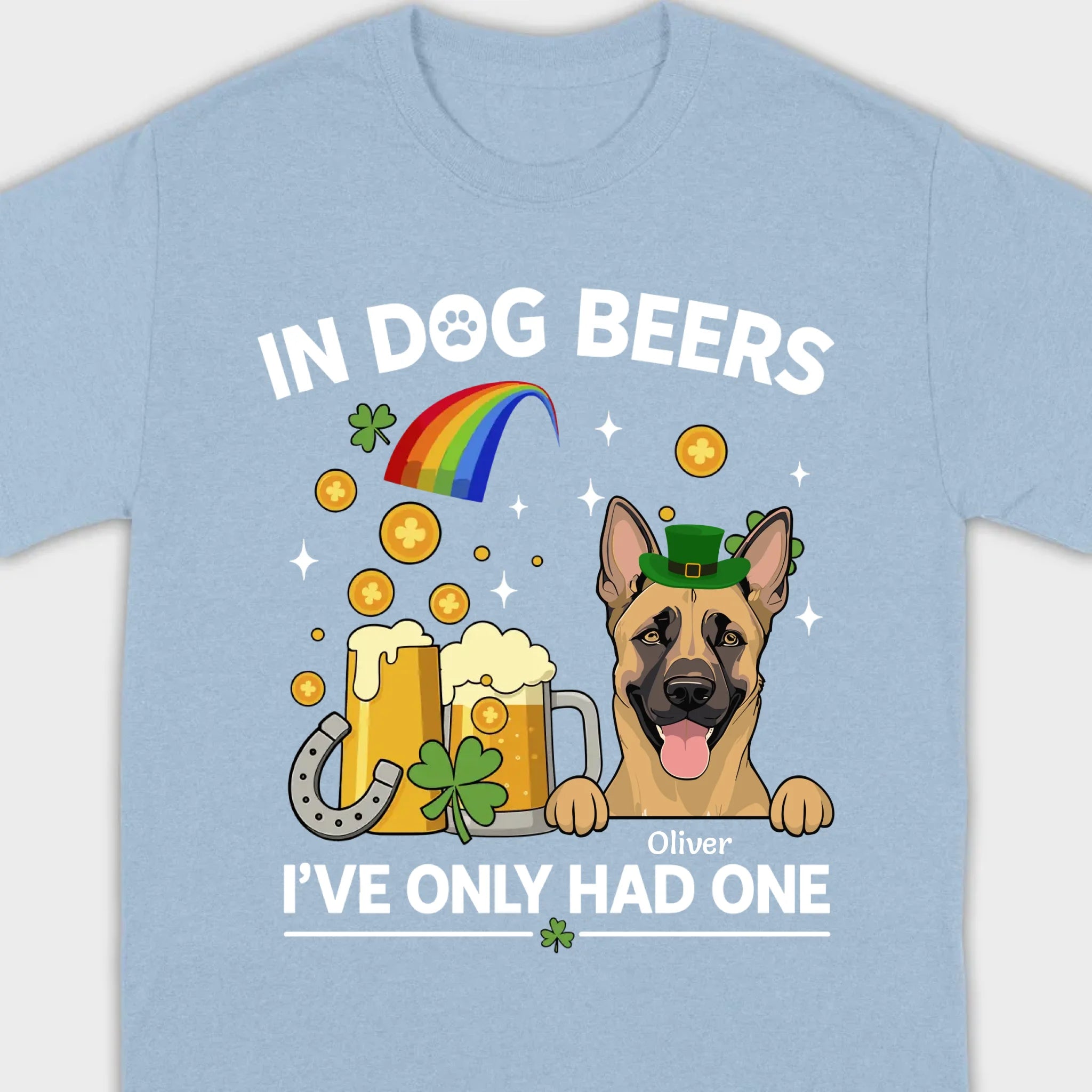 March 17 Dog Sweatshirt – St. Patrick’s Day Hoodie with Cute Pup Graphic - 89Prints