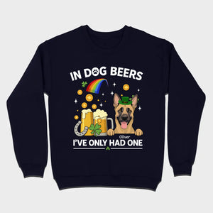 March 17 Dog Sweatshirt – St. Patrick’s Day Hoodie with Cute Pup Graphic - 89Prints