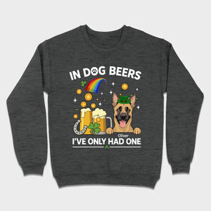 March 17 Dog Sweatshirt – St. Patrick’s Day Hoodie with Cute Pup Graphic - 89Prints