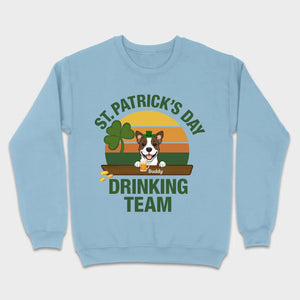 Personalized Lucky Pup Tee – St. Patrick’s Day Funny Dog Graphic with Beer Mug - 89Prints
