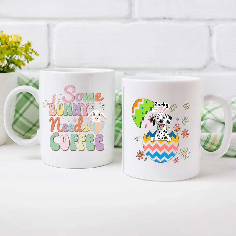 Easter Gift Mug – Cute Easter Dog Mug for Dog Lovers – 89Prints