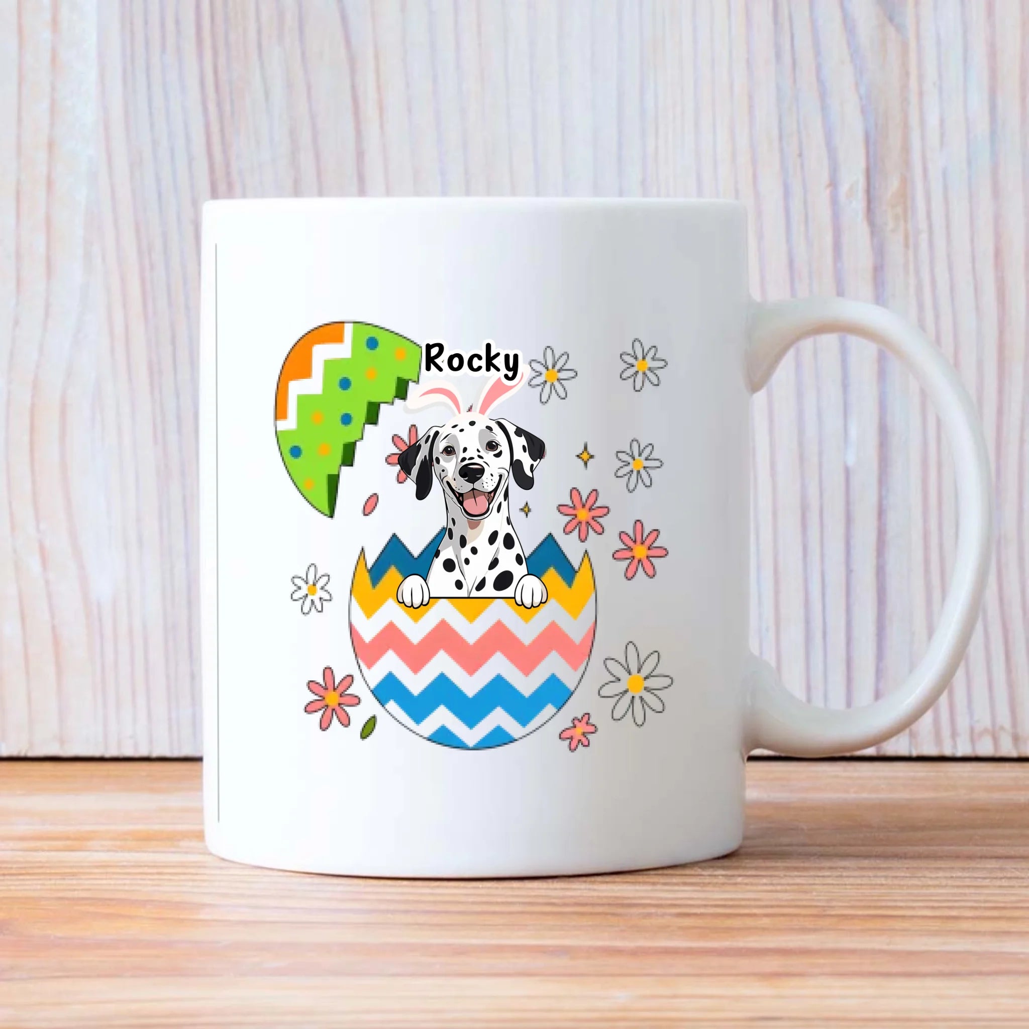 Easter Gift Mug – Cute Easter Dog Mug for Dog Lovers – 89Prints