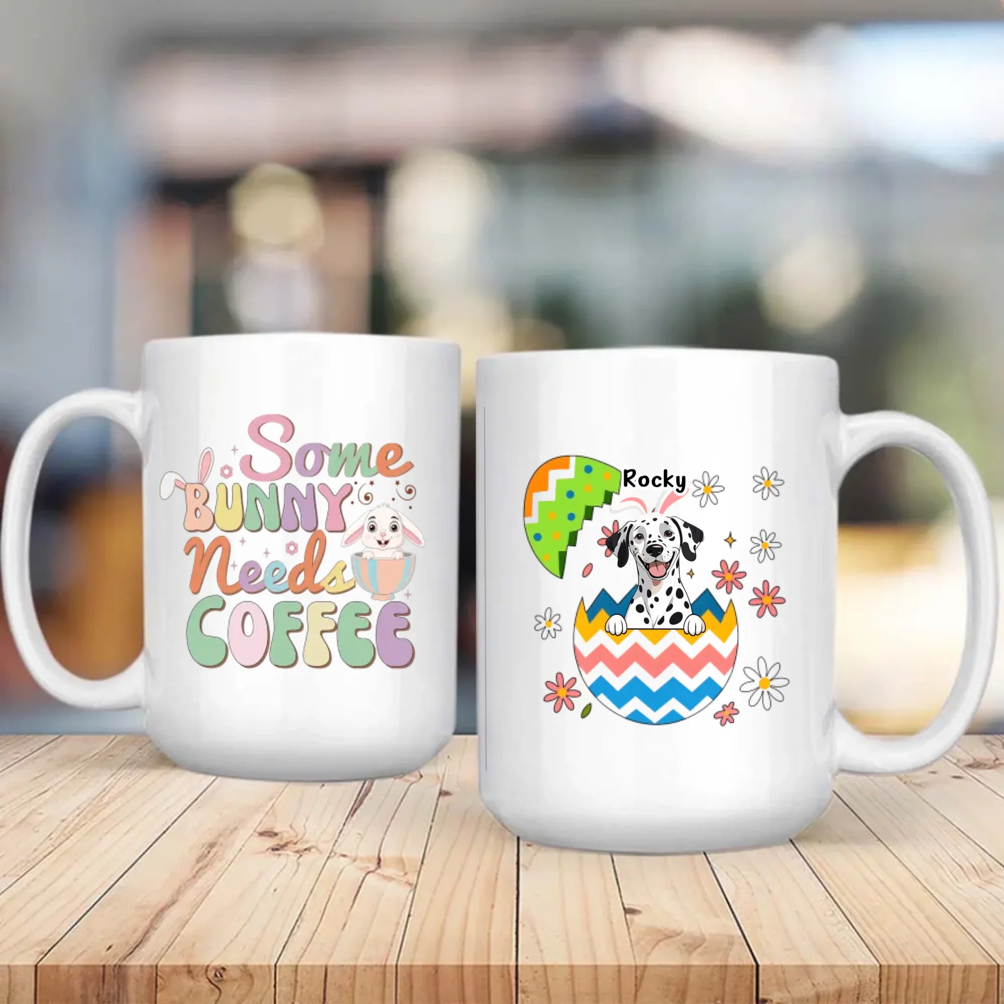 Easter Gift Mug – Cute Easter Dog Mug for Dog Lovers – 89Prints