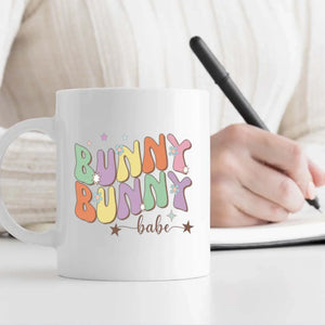Spring Easter Mug – Custom Dog Lover Cup with Pet Name – 89Prints