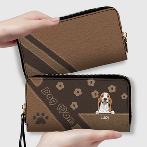 Custom Pet Wallet – Funny Personalized Dog Portrait Wallet | 89Prints