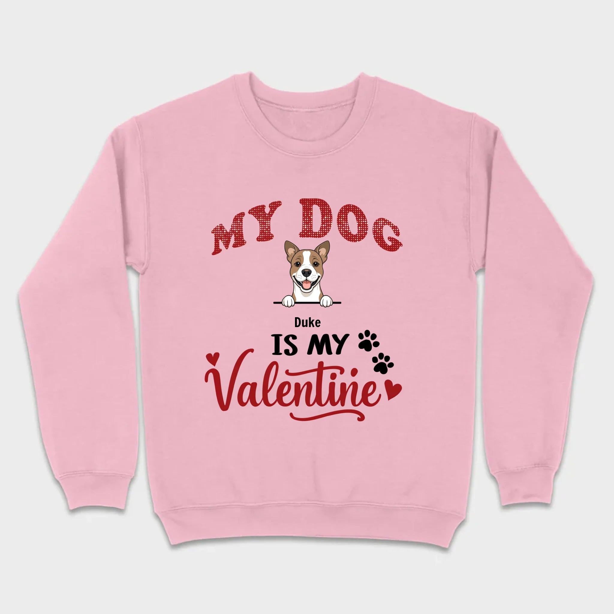 Valentine Dog Shirt – My Dogs Are My Valentine Personalized Tee - 89Prints