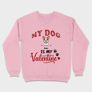 Valentine Dog Shirt – My Dogs Are My Valentine Personalized Tee - 89Prints