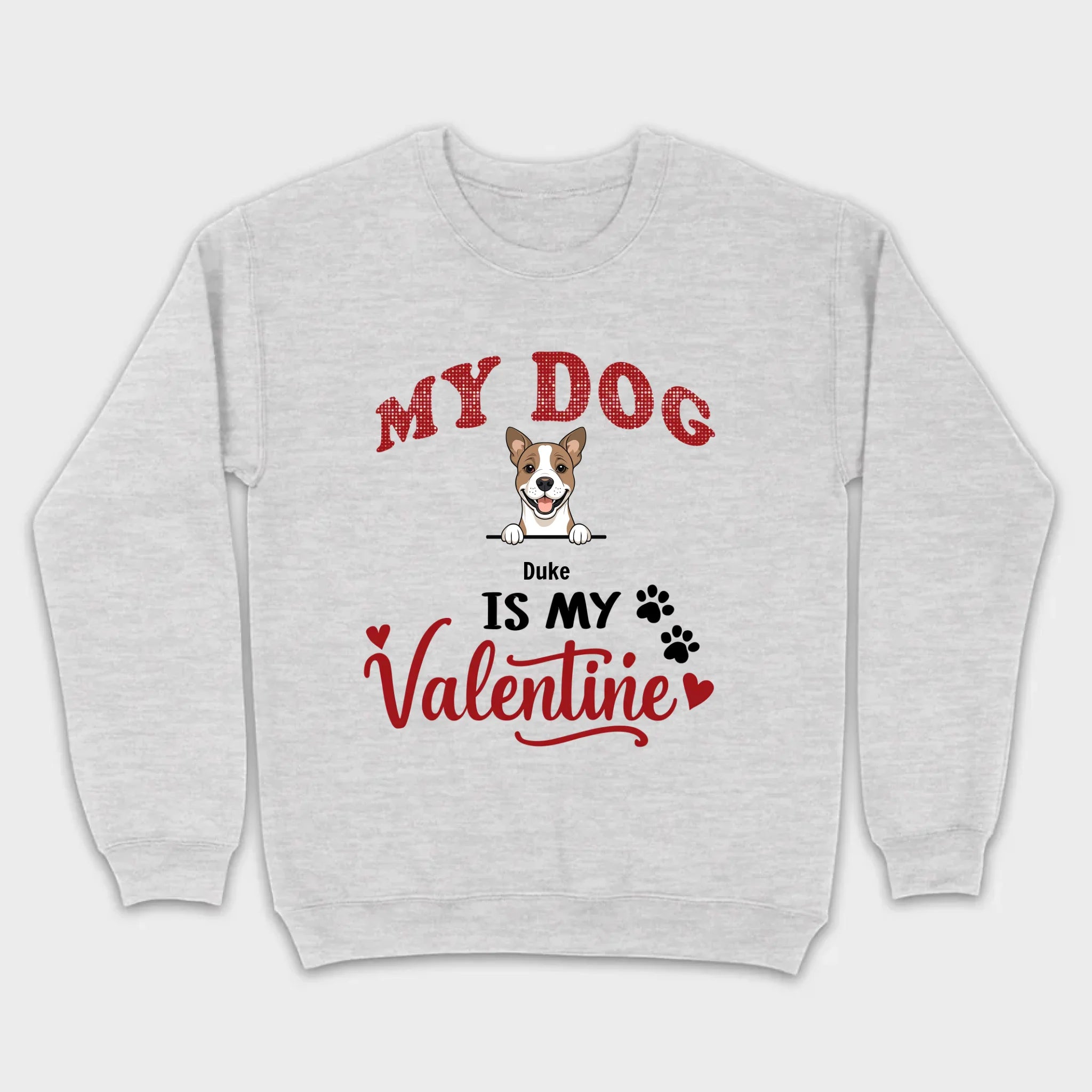 Valentine Dog Shirt – My Dogs Are My Valentine Personalized Tee - 89Prints