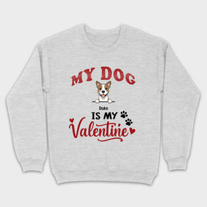 Valentine Dog Shirt – My Dogs Are My Valentine Personalized Tee - 89Prints