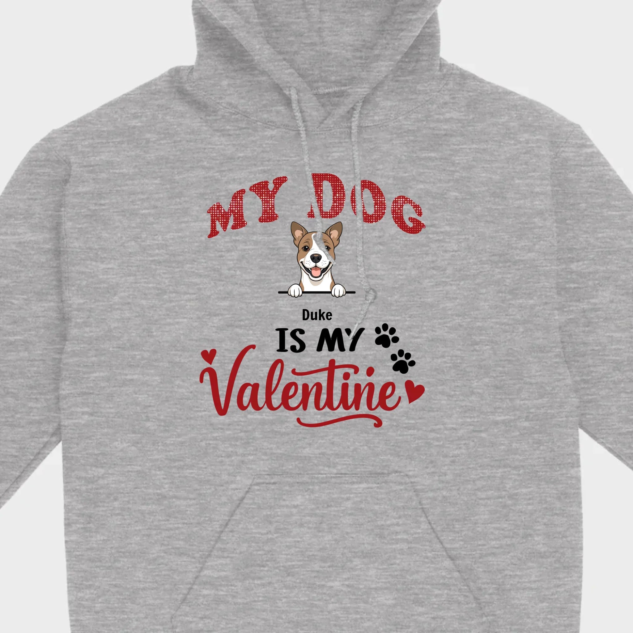 Valentine Dog Shirt – My Dogs Are My Valentine Personalized Tee - 89Prints