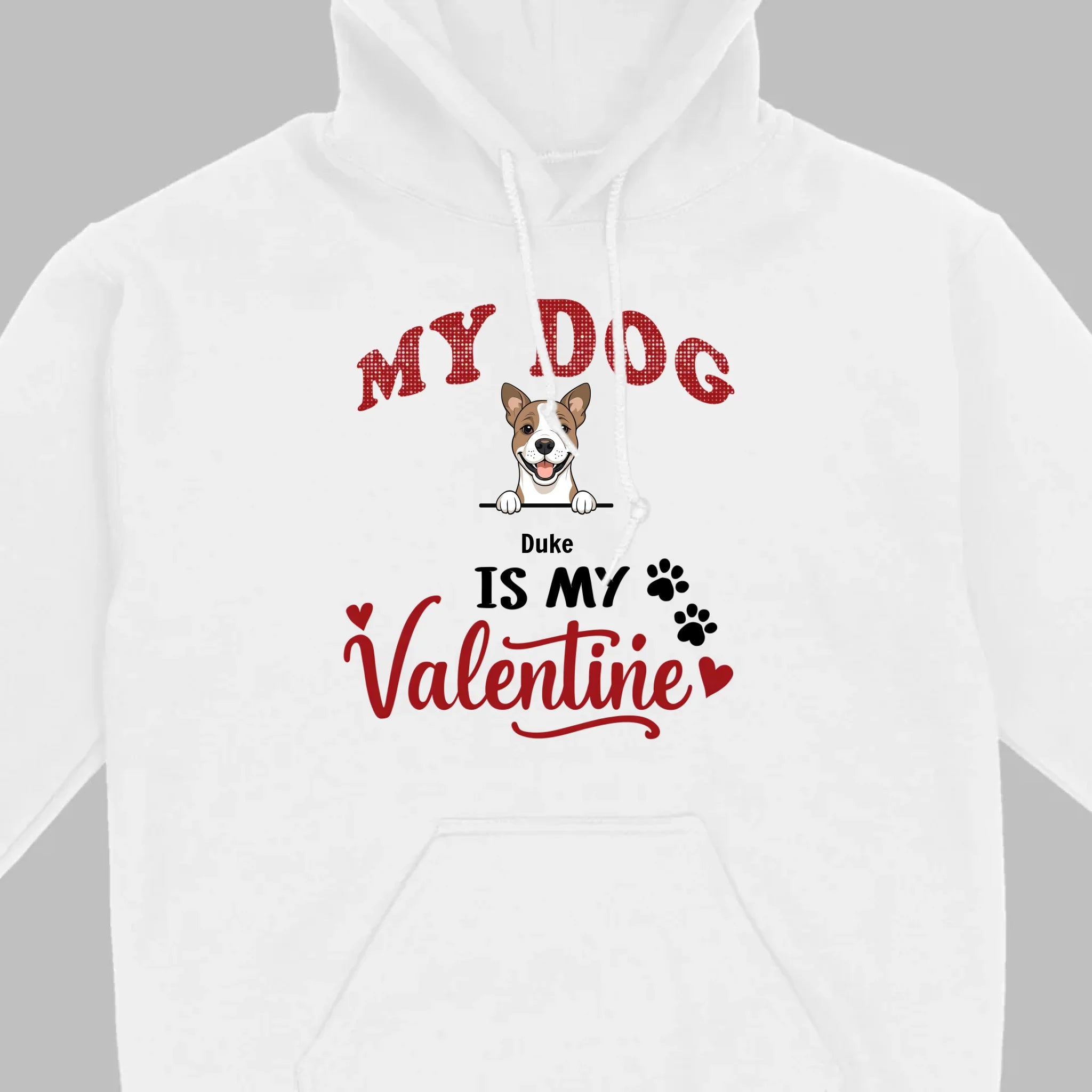 Valentine Dog Shirt – My Dogs Are My Valentine Personalized Tee - 89Prints