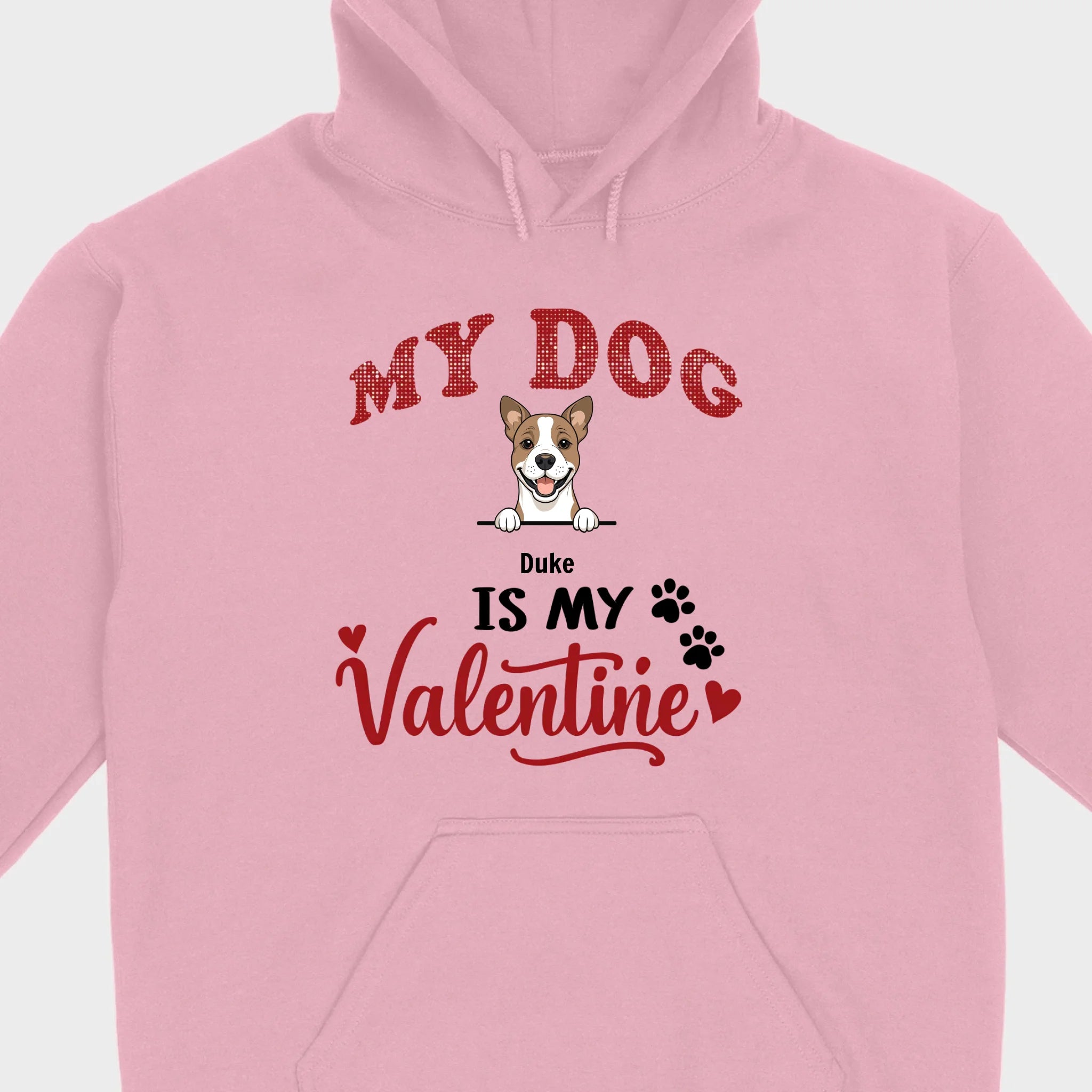 Valentine Dog Shirt – My Dogs Are My Valentine Personalized Tee - 89Prints