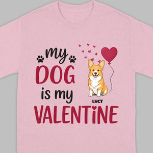 Valentine Hoodie for Dog Lovers – Hoodie with Cute Dog Message - 89Prints