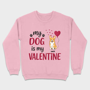 Valentine Hoodie for Dog Lovers – Hoodie with Cute Dog Message - 89Prints
