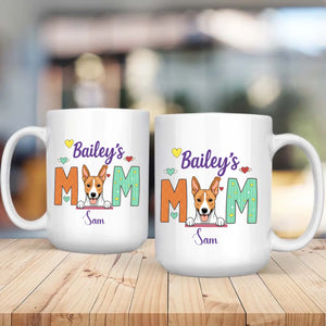 Adorable Valentine’s Day Dog Mug – Personalized Cute Custom Dog Lover Gift for Dog Moms – 89Prints