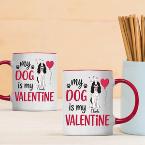 Custom Dog Valentine Gift Mug – Heartfelt Personalized Dog Lover Valentine’s Day Mug – 89Prints