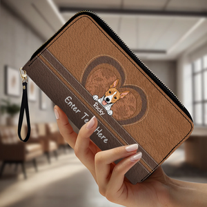 Customizable Long Wallets for Dog Moms & Pet Lovers | 89Prints