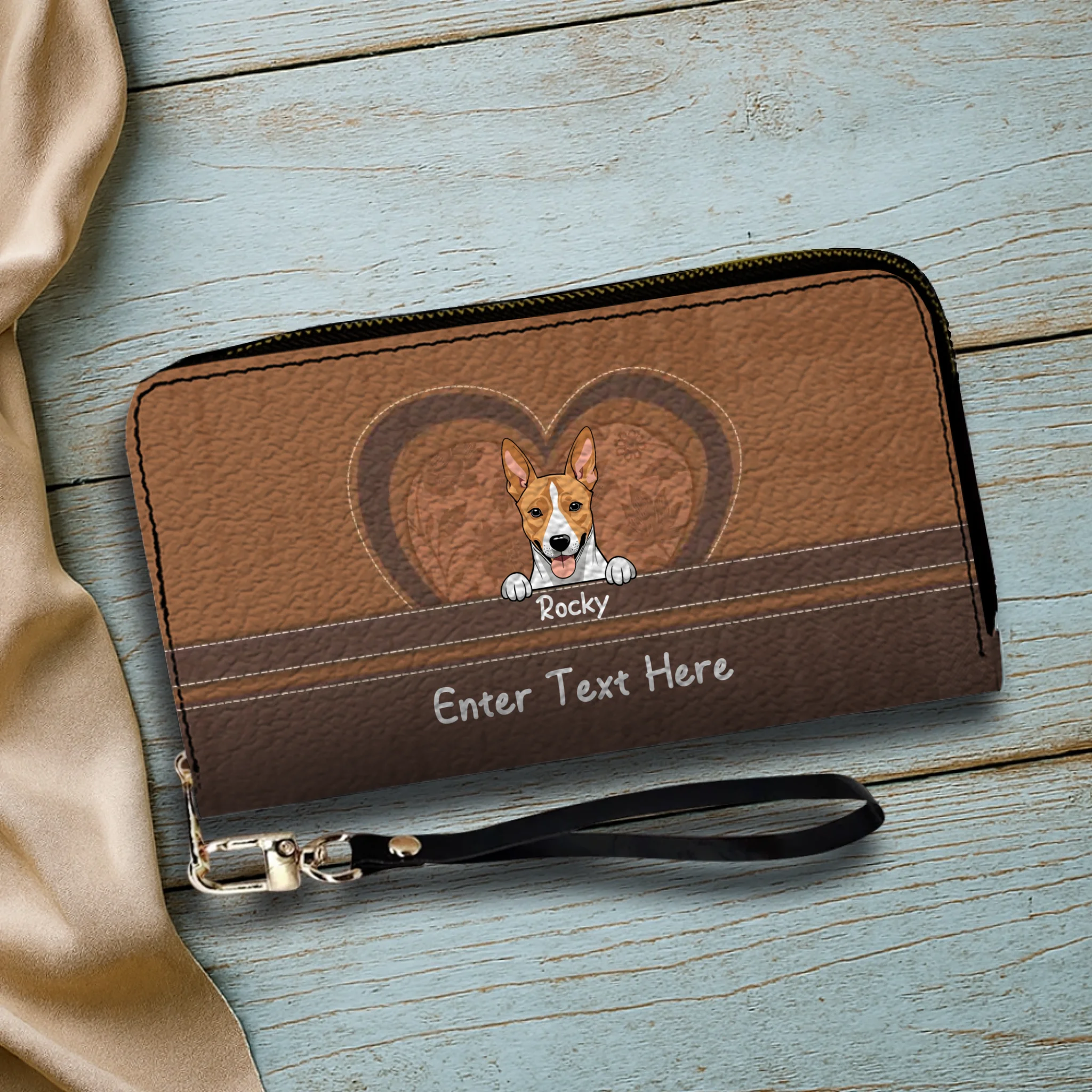 Customizable Long Wallets for Dog Moms & Pet Lovers | 89Prints