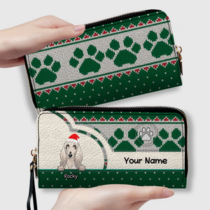 Holiday Surprise Leather Wallet – Custom Christmas Gift | 89Prints