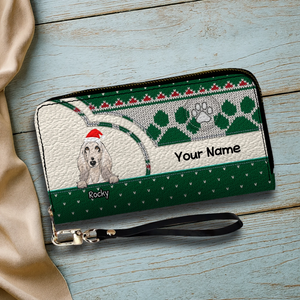 Holiday Surprise Leather Wallet – Custom Christmas Gift | 89Prints