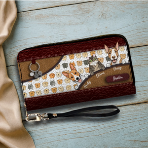 Custom Leather Wallet for Pet Lovers – Men & Women Gift - 89Prints