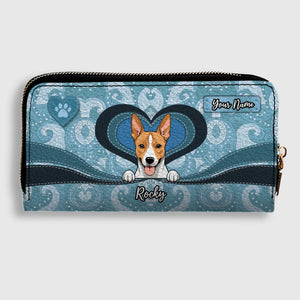 Customizable Leather Wallet for Pet Enthusiasts – Unique Gift - 89Prints