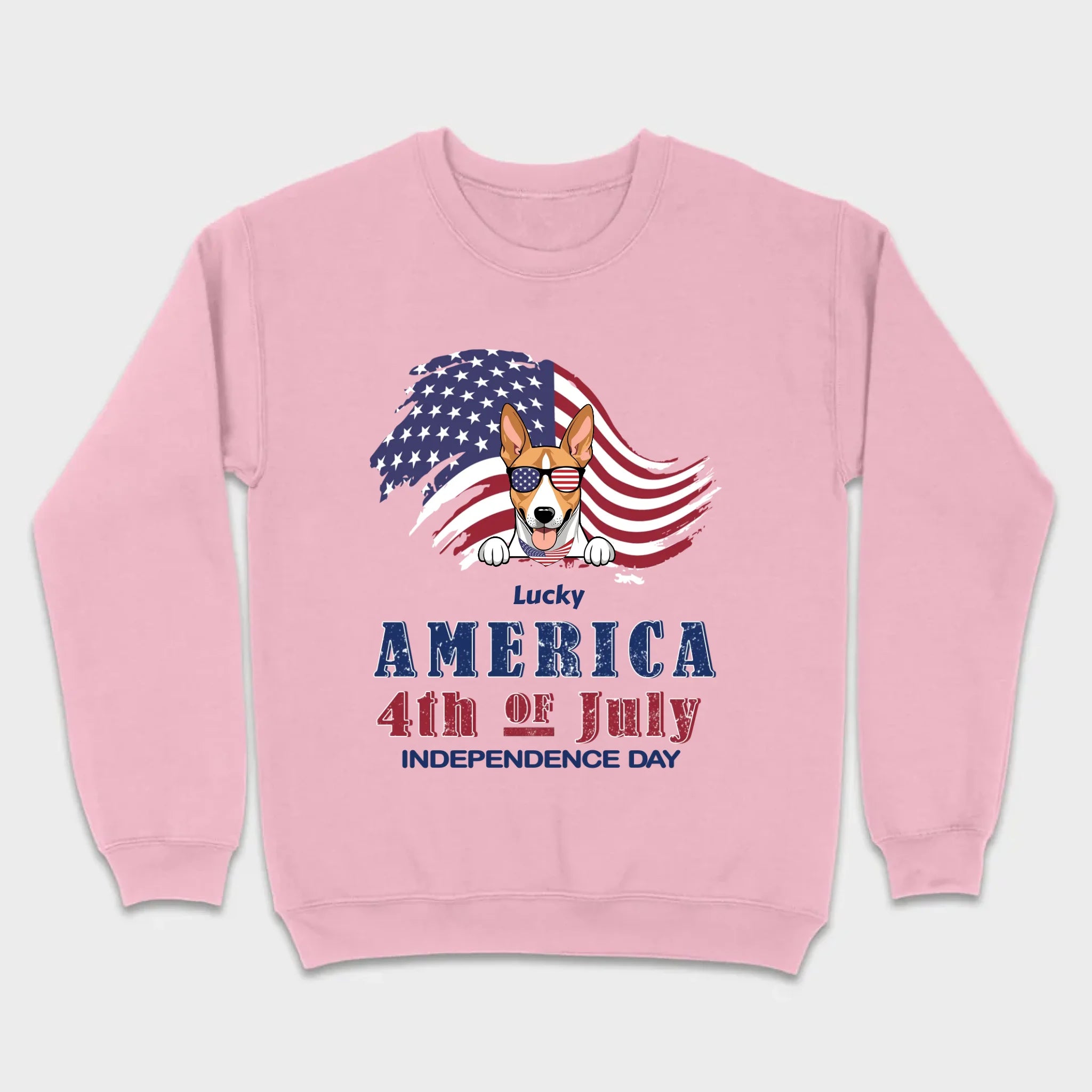 Independence Day Dog T-Shirt – Funny 4th of July America Tee - 89Prints