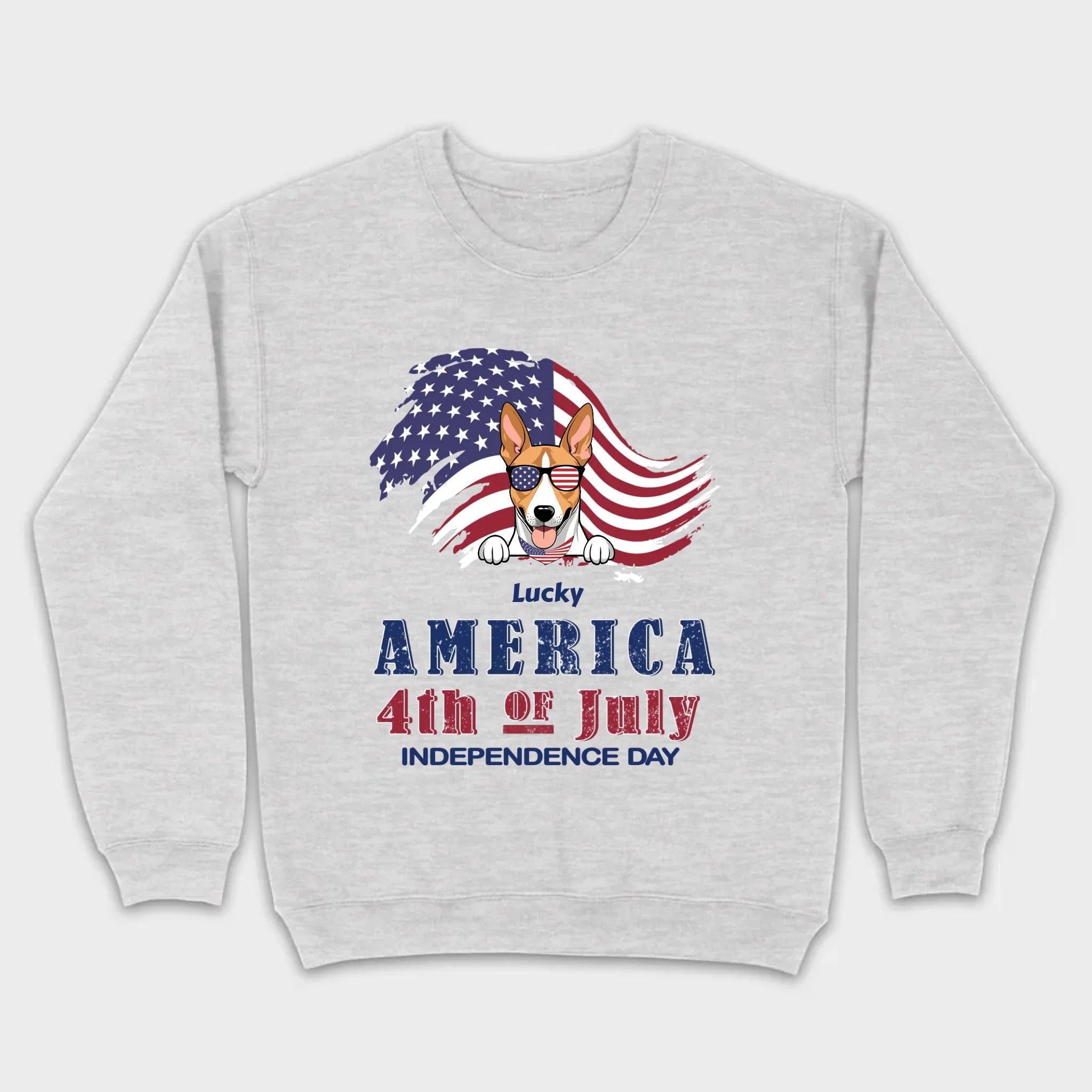 Independence Day Dog T-Shirt – Funny 4th of July America Tee - 89Prints