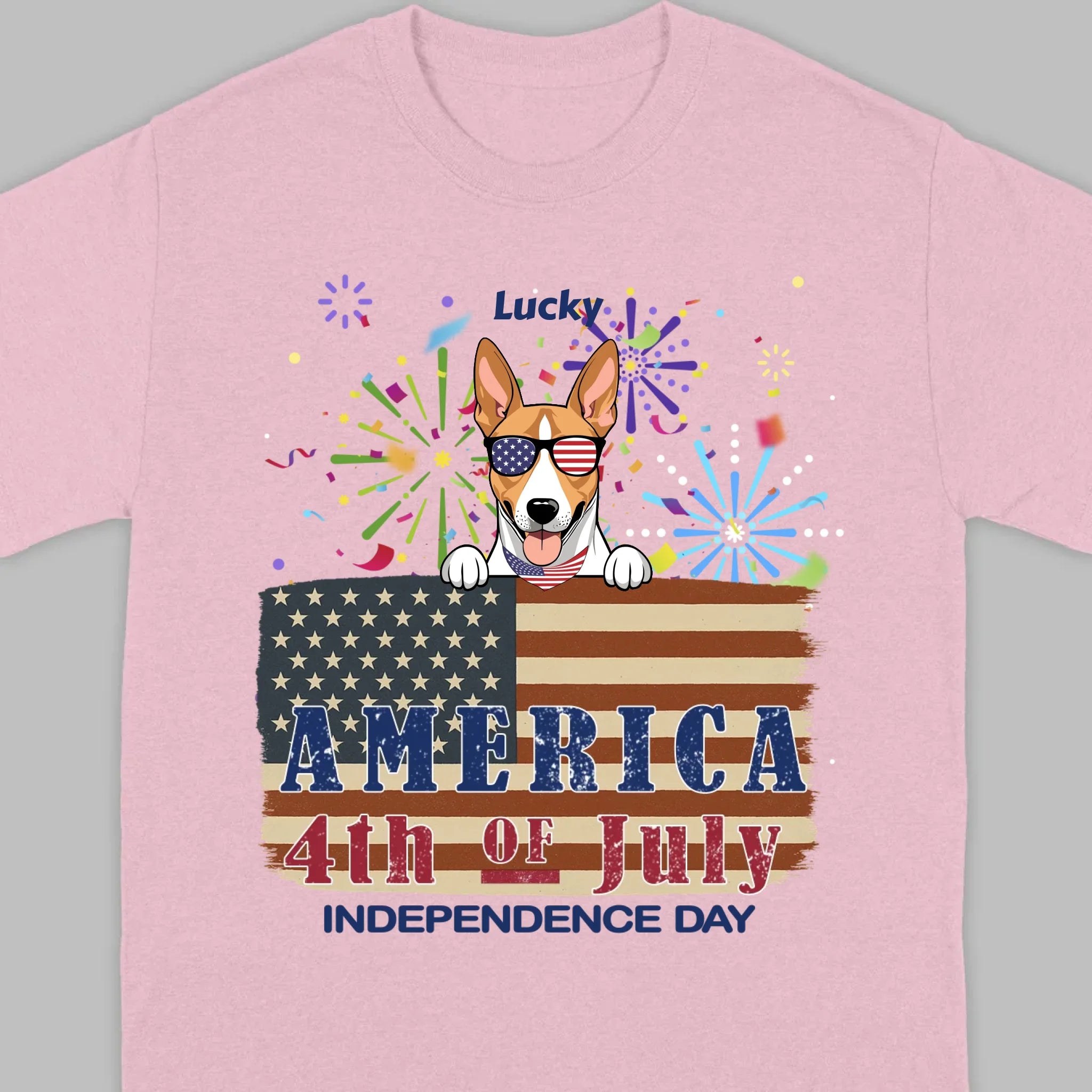 Cool Dog Lover Sweatshirt – America Independence Day 4th of July - 89Prints