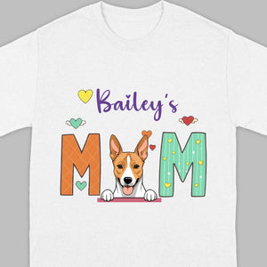Gift for Dog Mom – Fun and Cozy “MOM” Dog Tee - 89Prints