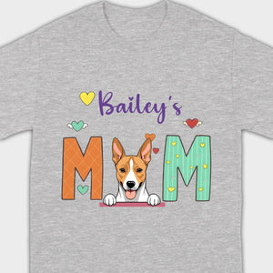 Gift for Dog Mom – Fun and Cozy “MOM” Dog Tee - 89Prints