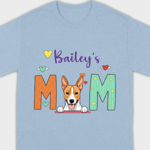 Gift for Dog Mom – Fun and Cozy “MOM” Dog Tee - 89Prints