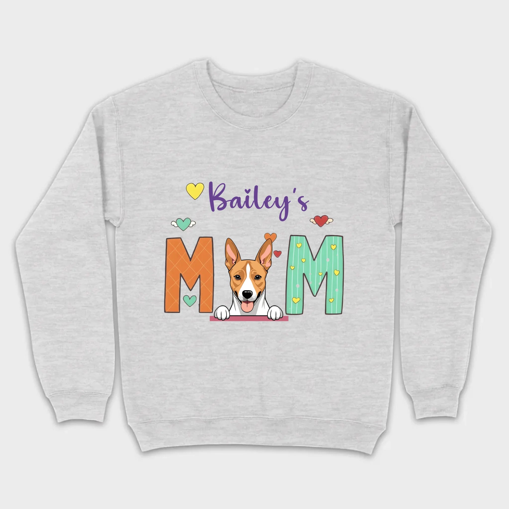 Gift for Dog Mom – Fun and Cozy “MOM” Dog Tee - 89Prints
