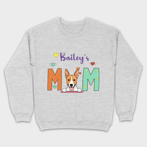 Gift for Dog Mom – Fun and Cozy “MOM” Dog Tee - 89Prints
