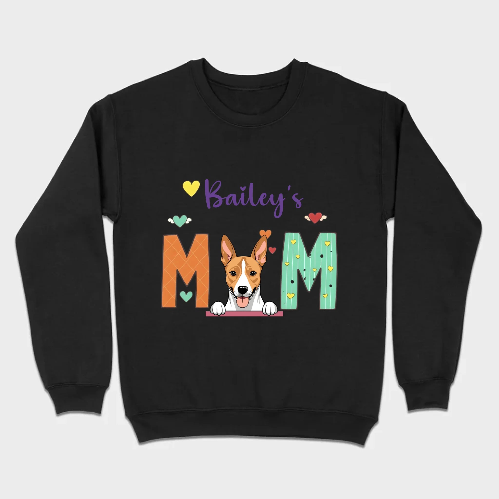 Gift for Dog Mom – Fun and Cozy “MOM” Dog Tee - 89Prints