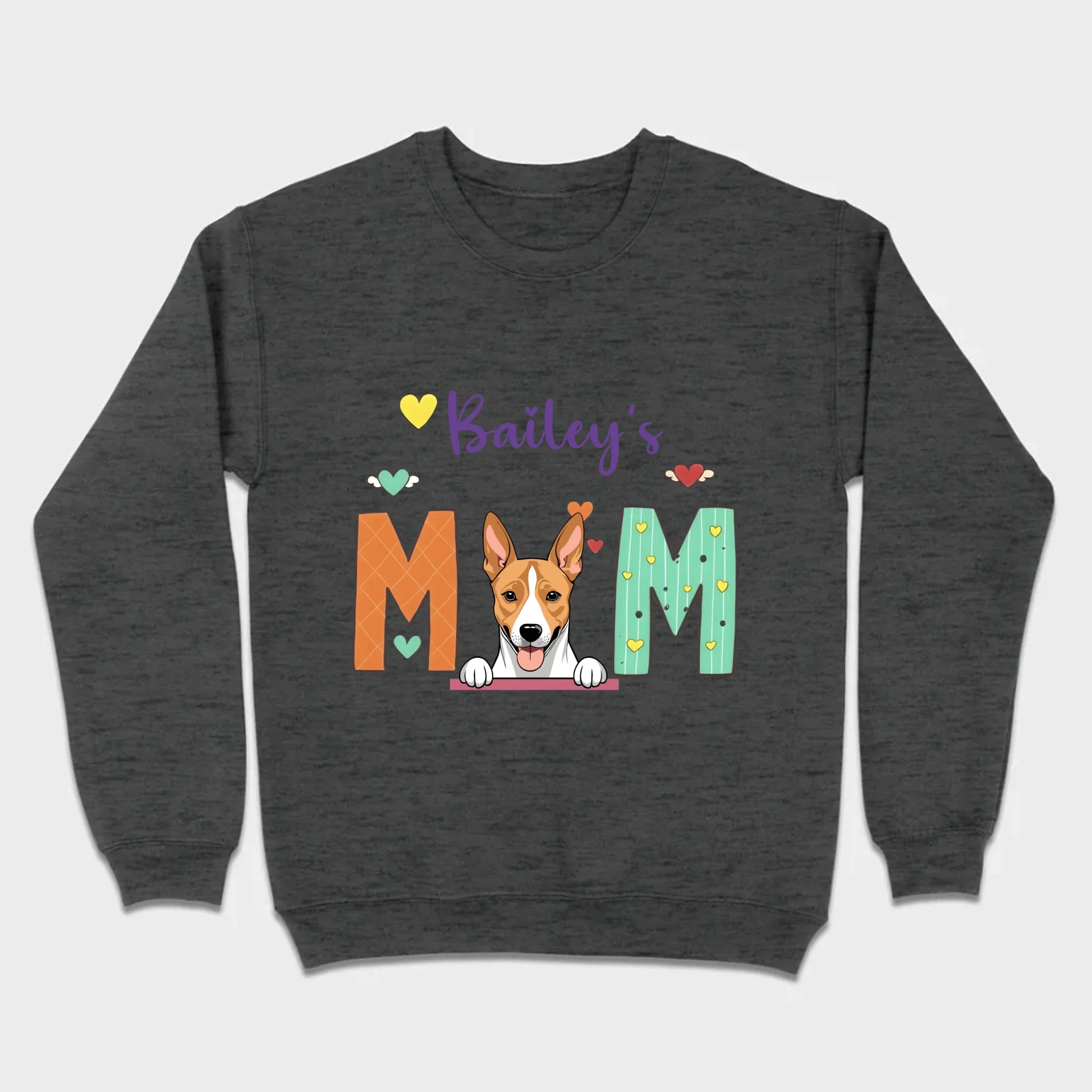 Gift for Dog Mom – Fun and Cozy “MOM” Dog Tee - 89Prints