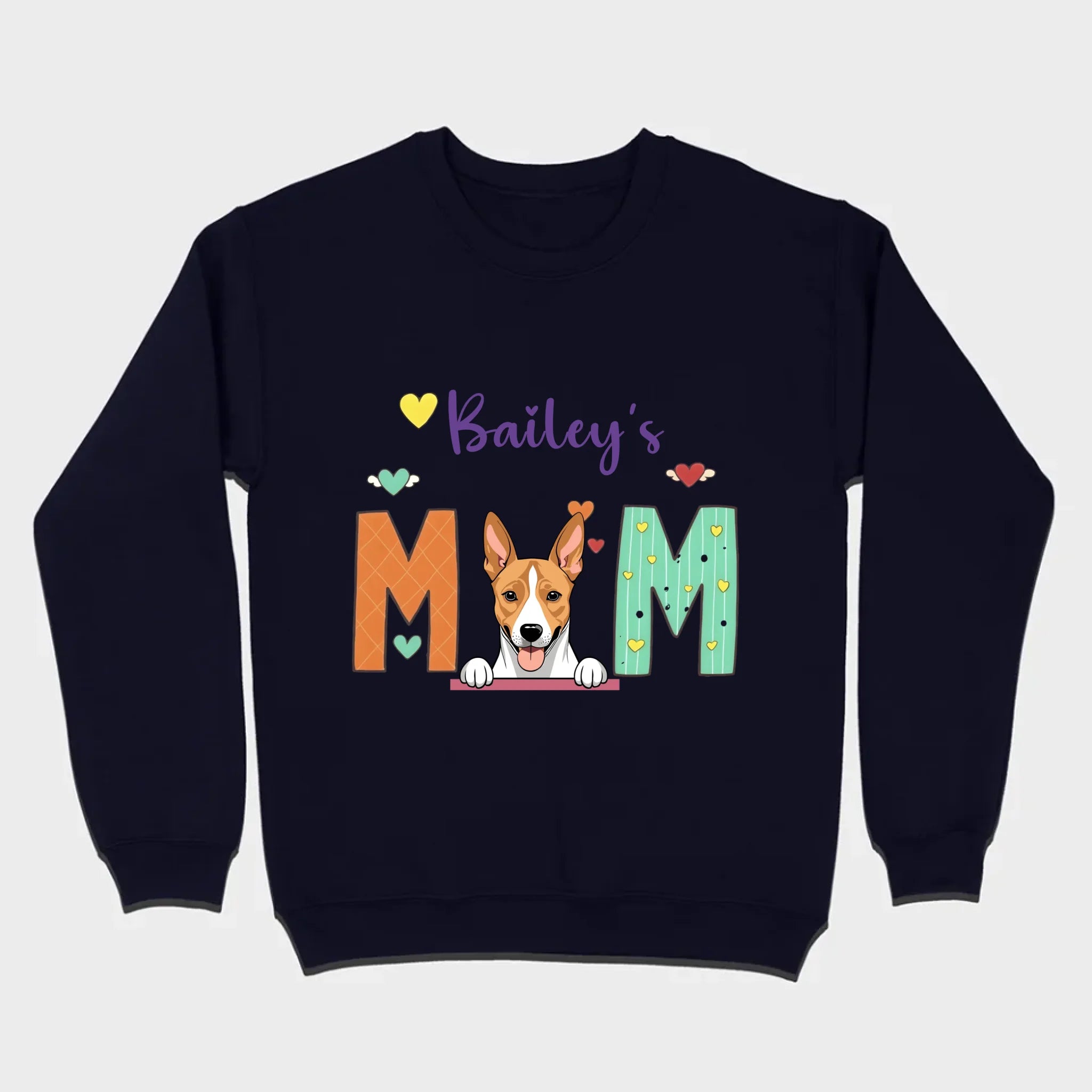 Gift for Dog Mom – Fun and Cozy “MOM” Dog Tee - 89Prints