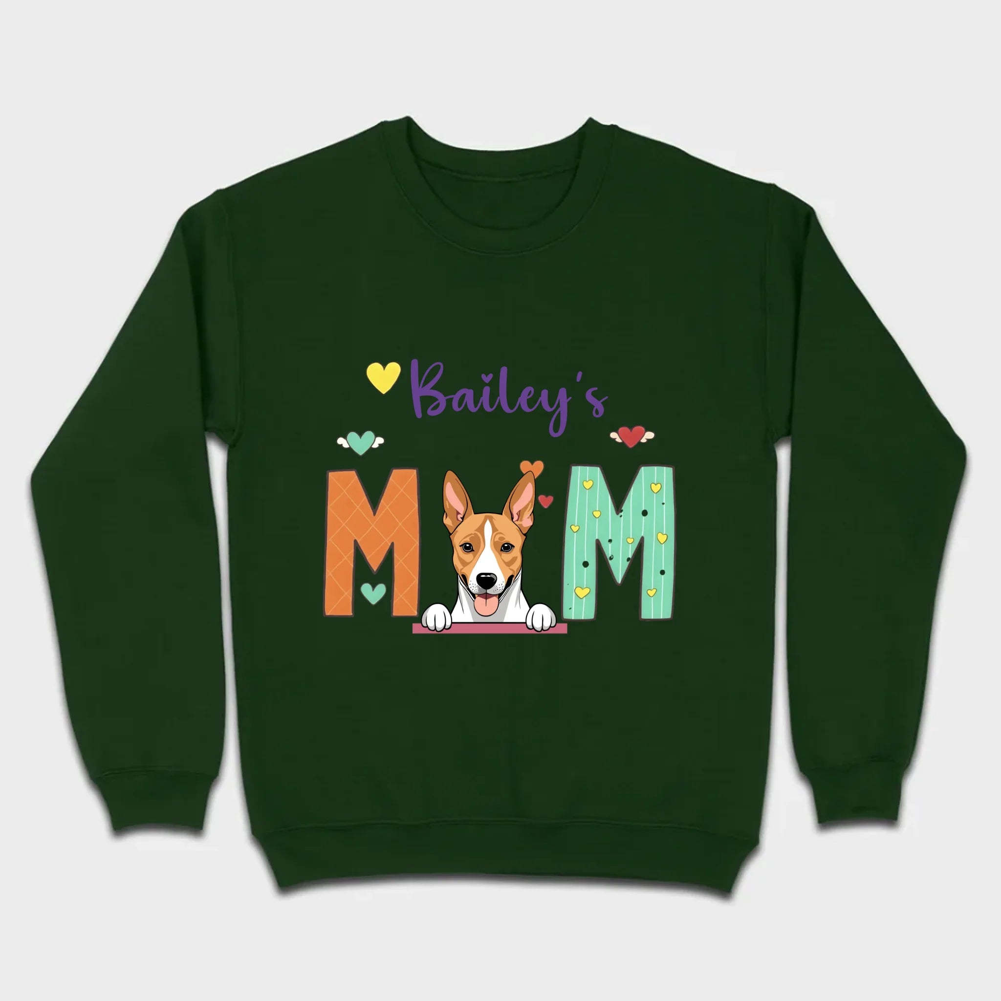Gift for Dog Mom – Fun and Cozy “MOM” Dog Tee - 89Prints
