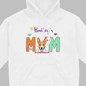 Gift for Dog Mom – Fun and Cozy “MOM” Dog Tee - 89Prints