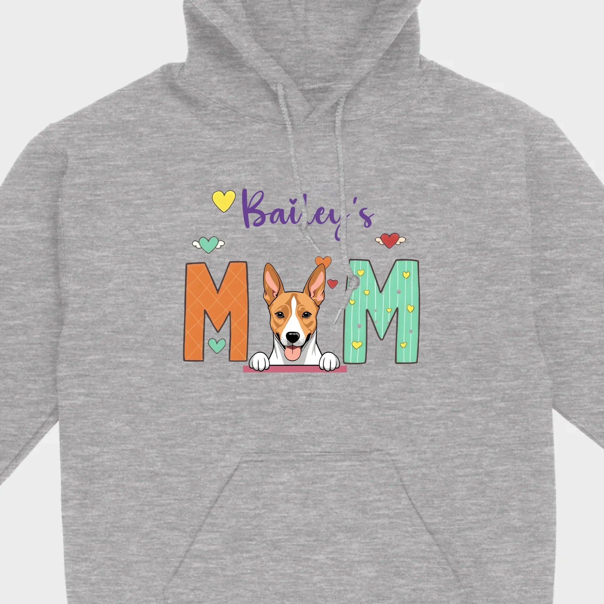 Gift for Dog Mom – Fun and Cozy “MOM” Dog Tee - 89Prints