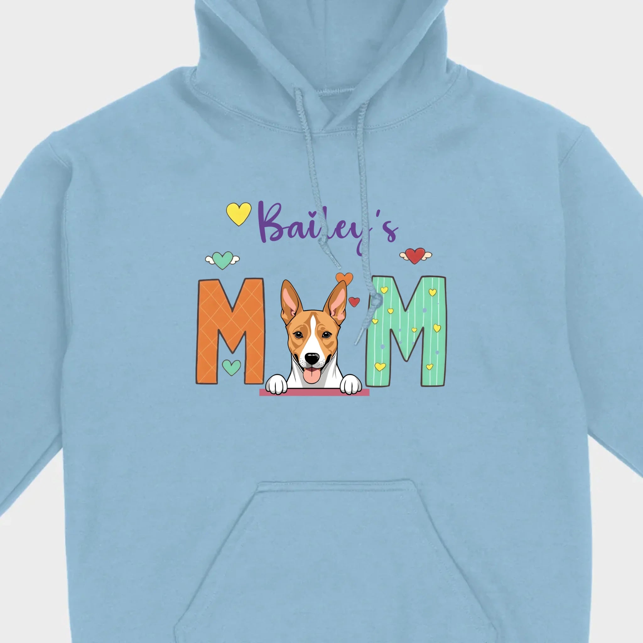 Gift for Dog Mom – Fun and Cozy “MOM” Dog Tee - 89Prints