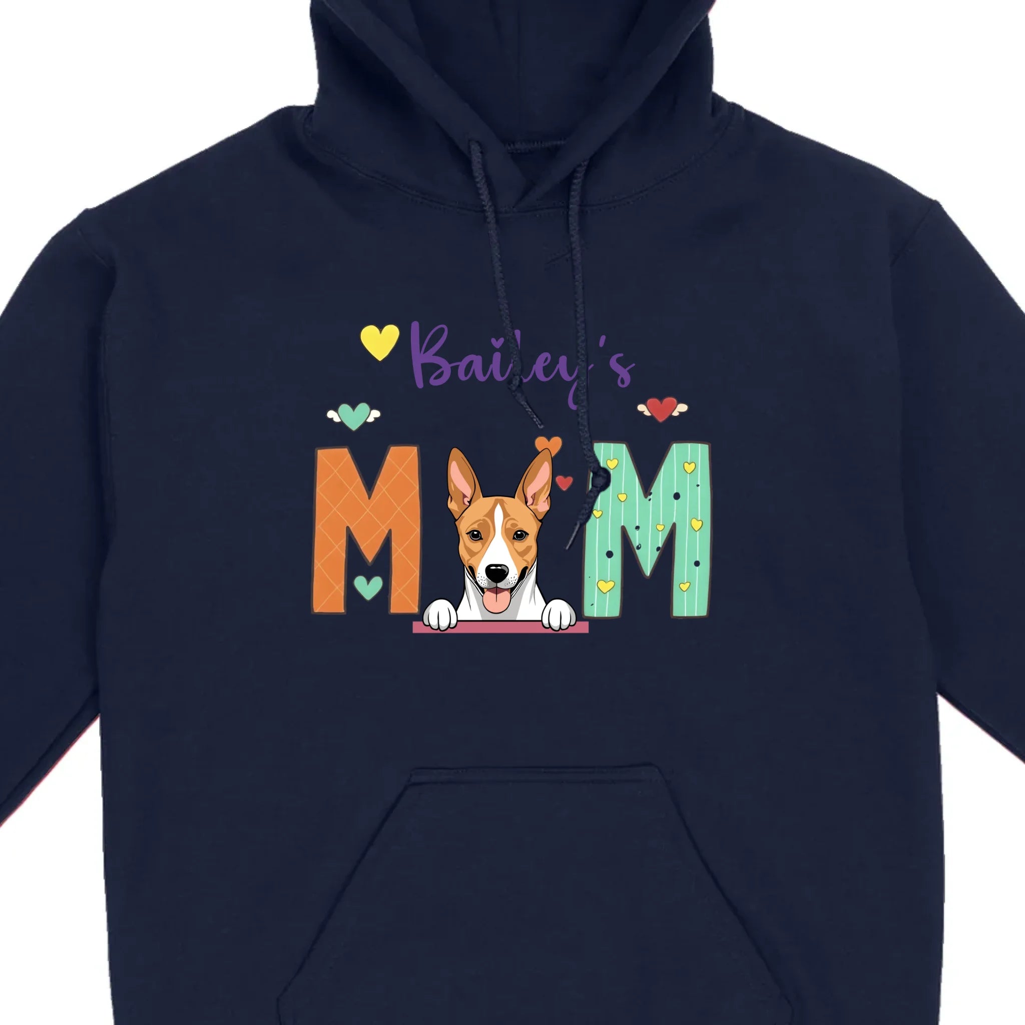 Gift for Dog Mom – Fun and Cozy “MOM” Dog Tee - 89Prints