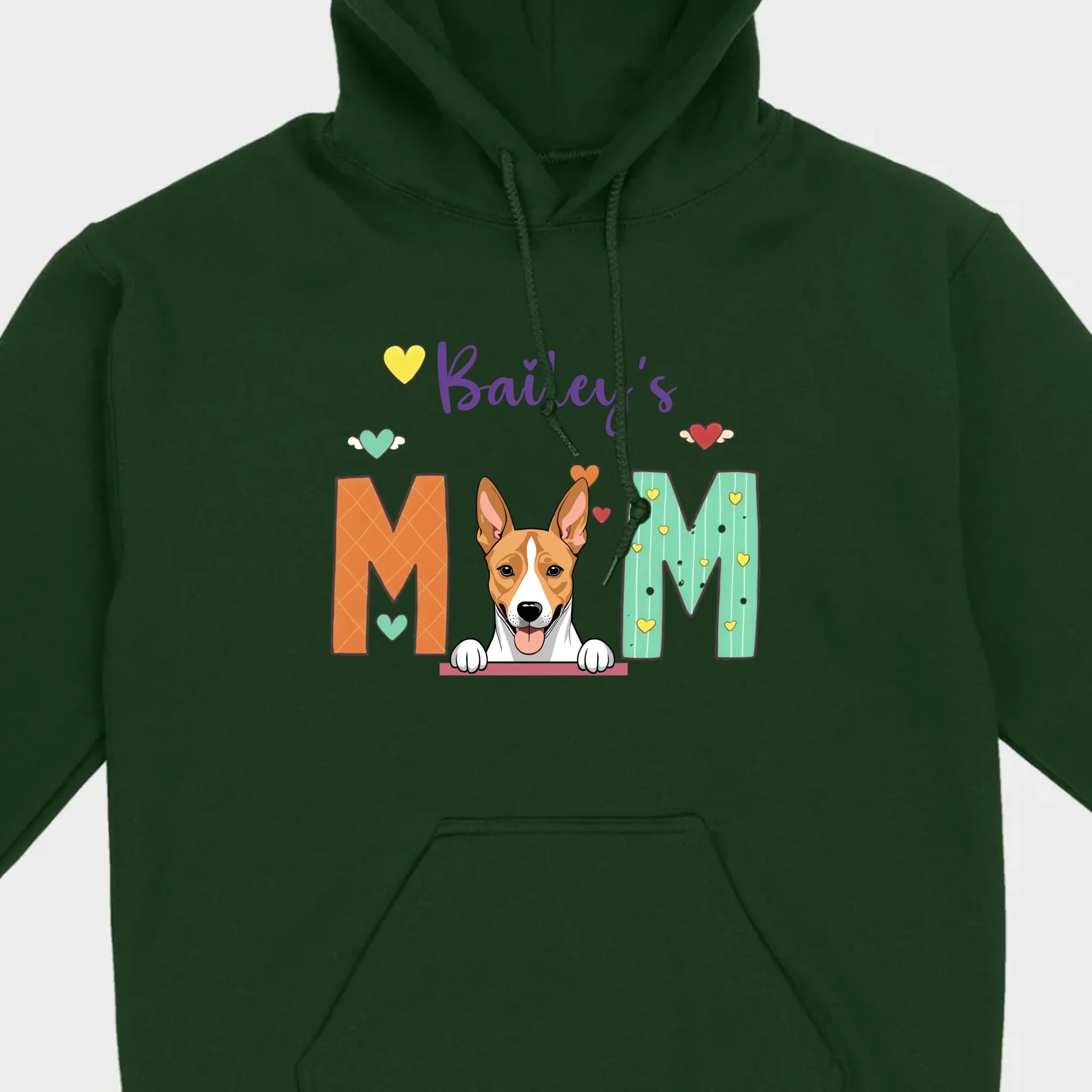 Gift for Dog Mom – Fun and Cozy “MOM” Dog Tee - 89Prints
