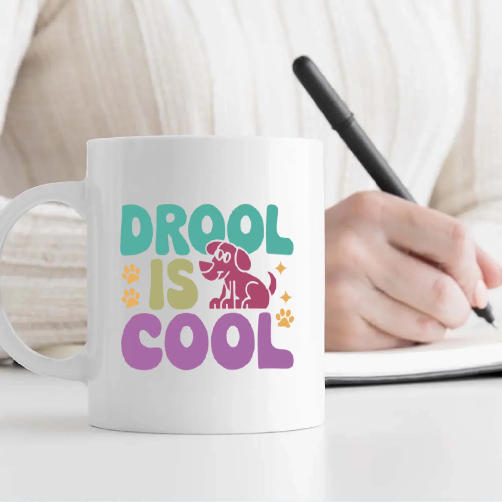 Cute “My Dog Is My Valentine” Mug – Personalized Dog Mom Gift for Valentine’s Day – 89Prints