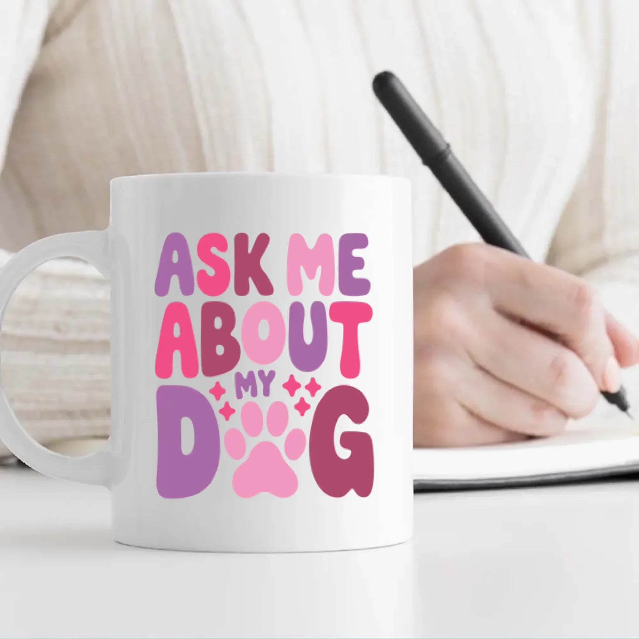 Lovely Custom Dog Mug for Valentine’s Day – Cute Dog Lover Gift – 89Prints