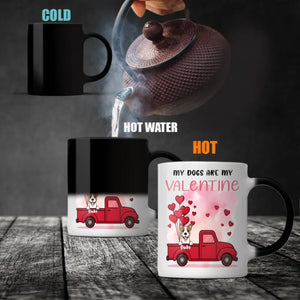 Adorable Personalized Valentine Dog Mug – Cute Custom Gift for Dog Lovers – 89Prints