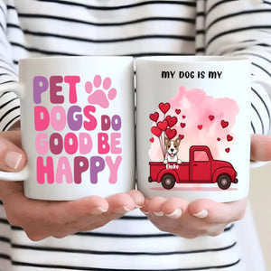 Adorable Personalized Valentine Dog Mug – Cute Custom Gift for Dog Lovers – 89Prints