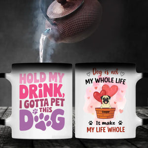 Lovely Valentine’s Day Dog Mug – Sweet Custom Pet Art Gift – 89Prints