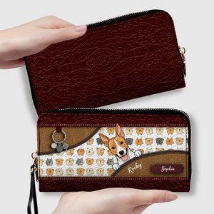Custom Leather Wallet for Pet Lovers – Men & Women Gift - 89Prints